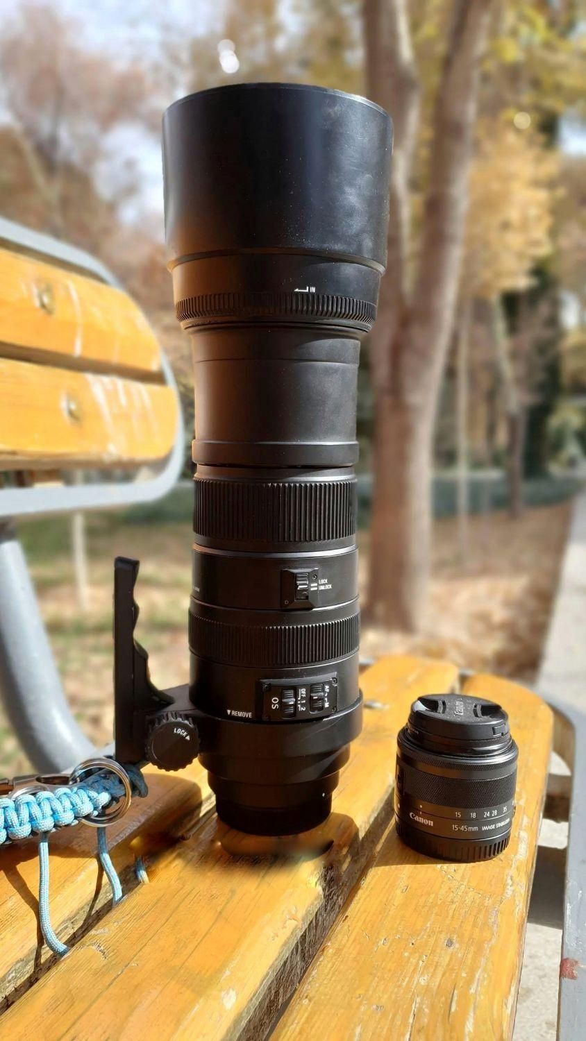 لنز SIGMA 150-500 مانت CANON|دوربین عکاسی و فیلم‌برداری|اصفهان, باغ دریاچه|دیوار