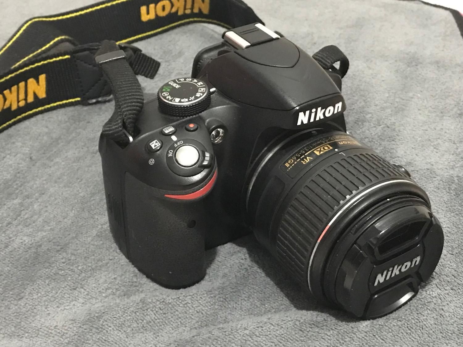 دوربین نیکون Nikon D3200 با لنز نرمال|دوربین عکاسی و فیلم‌برداری|تهران, فاطمی|دیوار