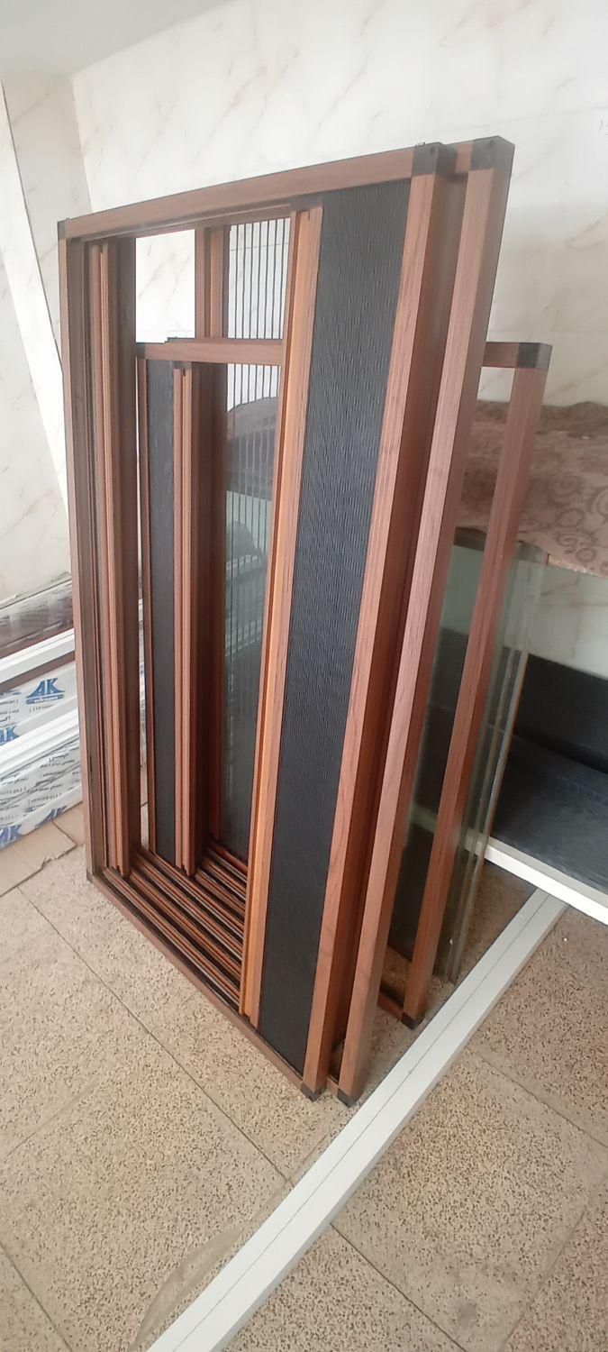 پنجره دوجداره وین تک ،شیشه دوجداره ،انواع توری|خدمات پیشه و مهارت|ماهدشت, |دیوار