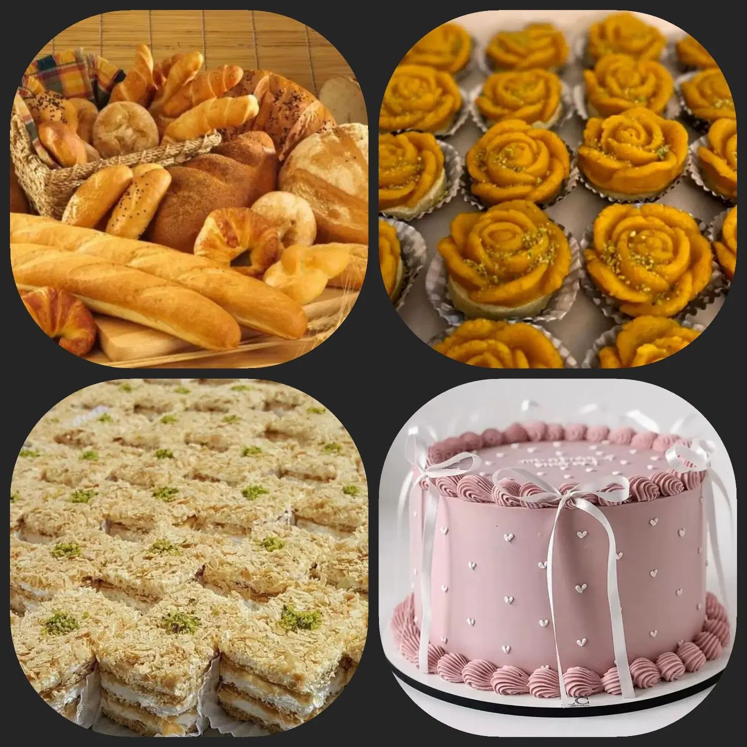 قنادی یاس(ارائه انواع کیک وشیرینی ونان و حلواودسر)|خوردنی و آشامیدنی|تهران, بریانک|دیوار