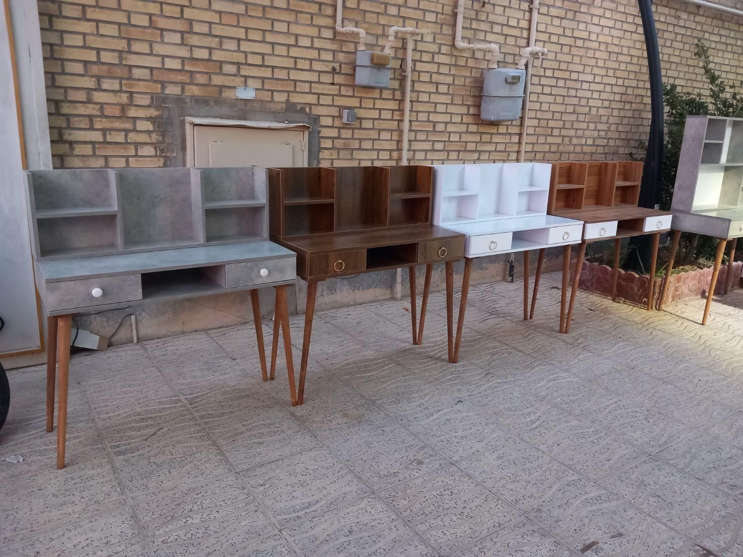 میز تحریر ۲ کشاب پایه مخروطی|میز تحریر و کامپیوتر|شیراز, عادل آباد|دیوار