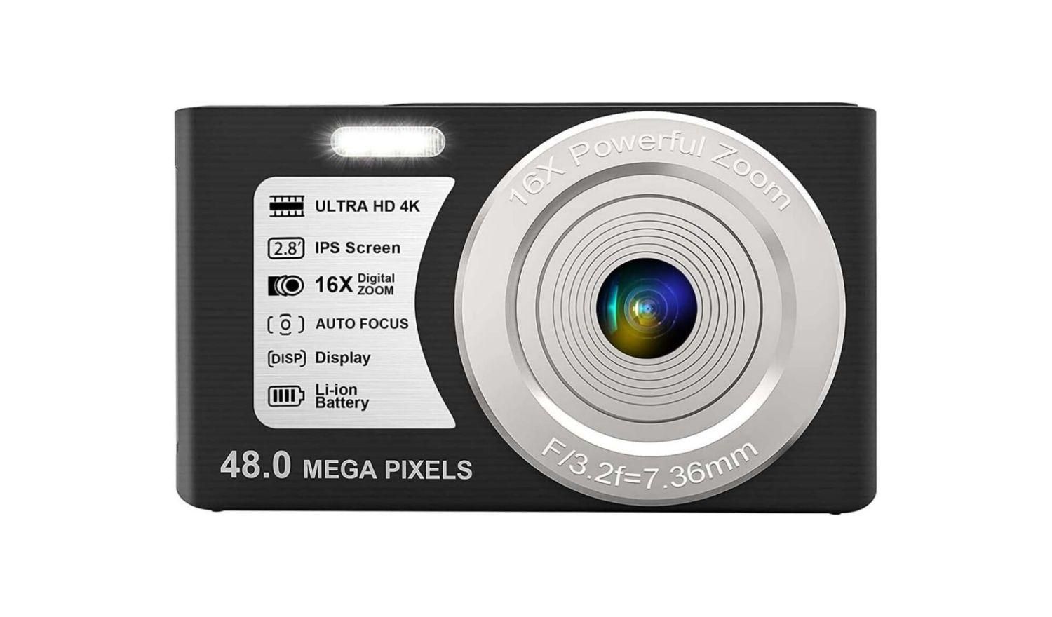 دوربین دیجیتال4k زوم دیجیتال 16X مگاپیکسل48|دوربین عکاسی و فیلم‌برداری|سقز, |دیوار