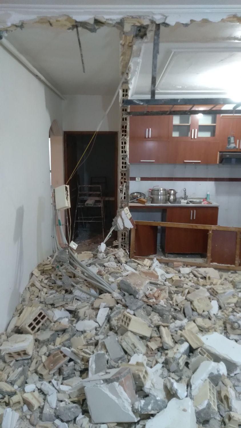 تخریب،کنده کاری،دیوارچینی|خدمات پیشه و مهارت|لاهیجان, بازکیاگوراب|دیوار