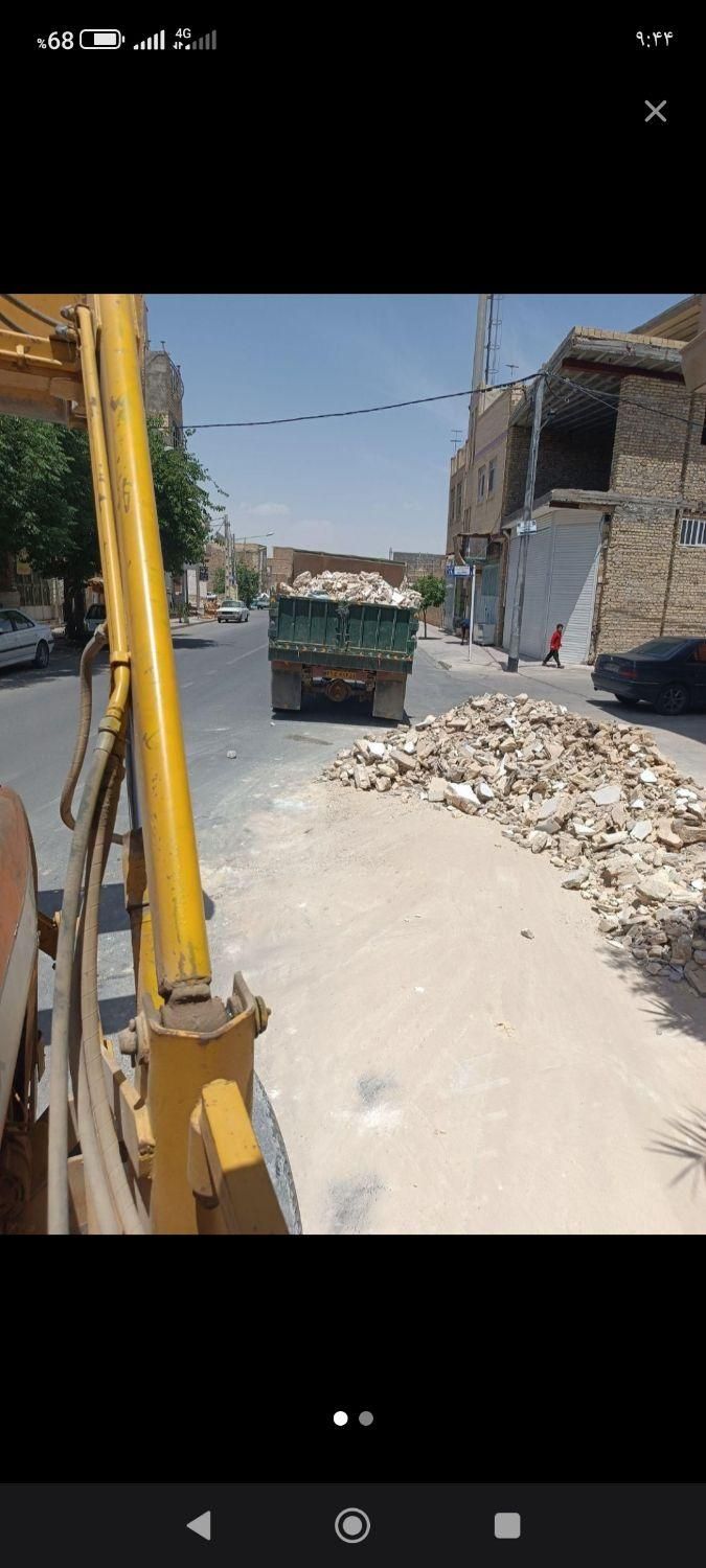حمل نخاله آجر ماسه و... با خاور کمپرسی|خدمات حمل و نقل|همدان, |دیوار