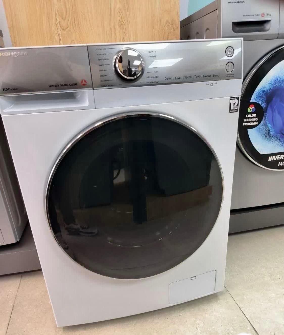 ماشین لباسشویی پاکشوما ۹ کیلو لمسی BWF-40108 iWT|ماشین لباسشویی و خشک‌کن لباس|تهران, امانیه|دیوار