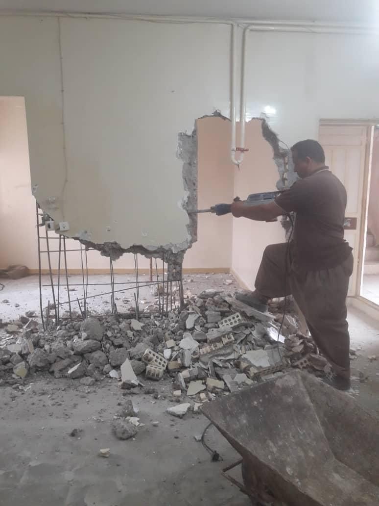 تخریب وانواع تخریب انجام می دهیم|خدمات پیشه و مهارت|آبادان, |دیوار