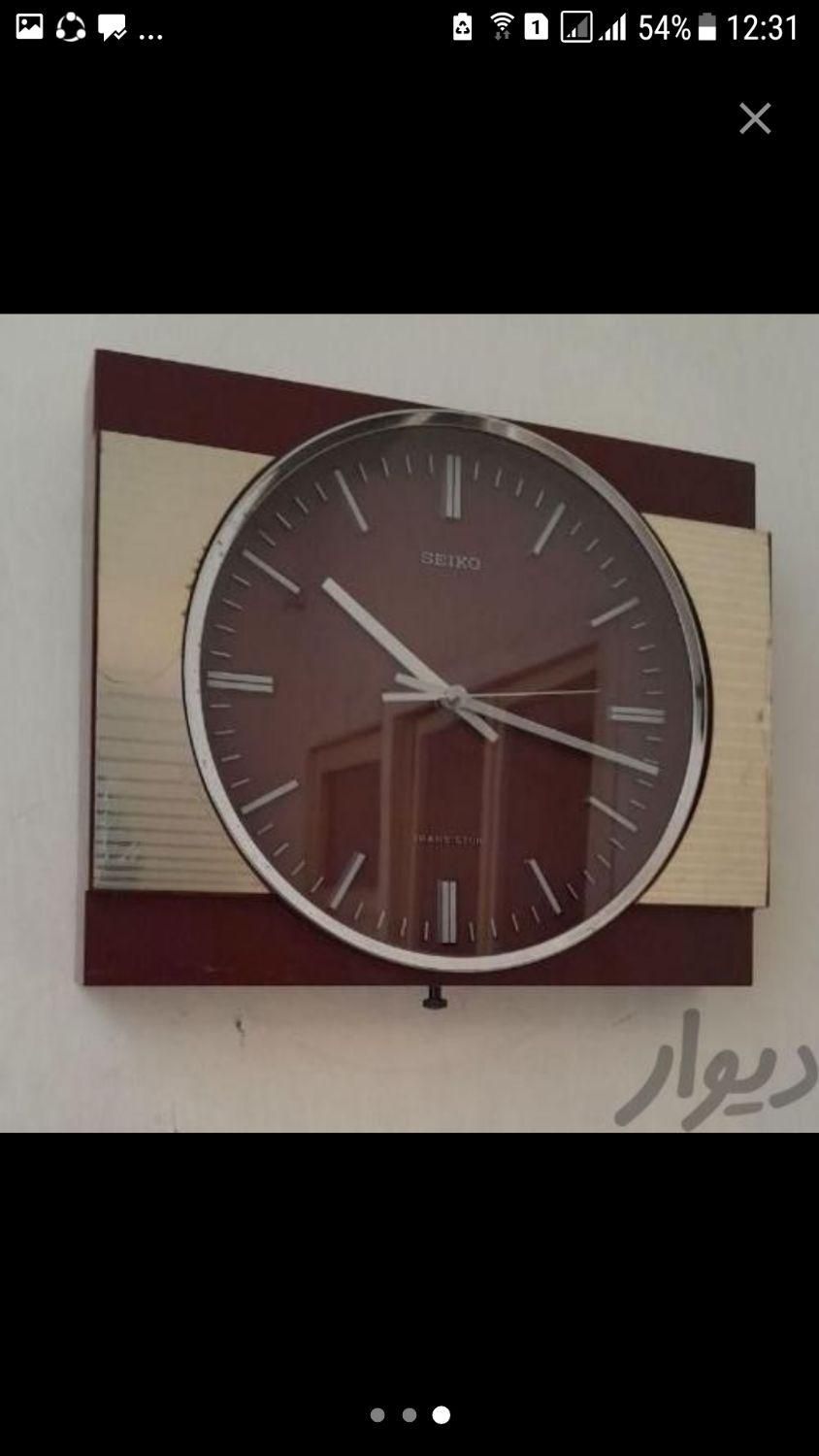 ساعت دیواری دور چوب سالم|کلکسیون و سرگرمی|تهران, چیتگر جنوبی|دیوار