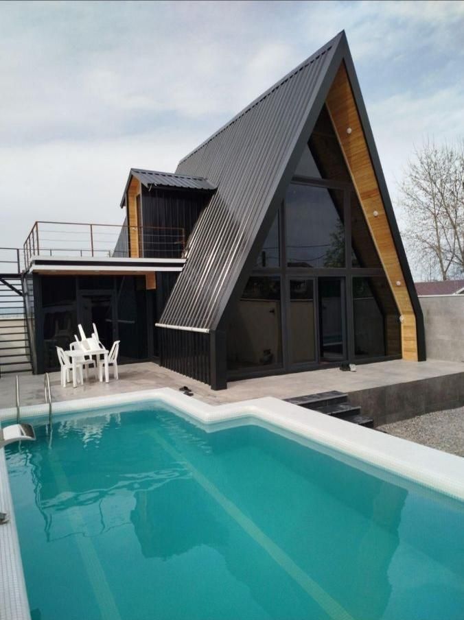 کلبه لاکچری جنگلی با استخر آب گرم لاهیجان|اجارهٔ کوتاهمدت ویلا و باغ|لاهیجان, آهندان|دیوار