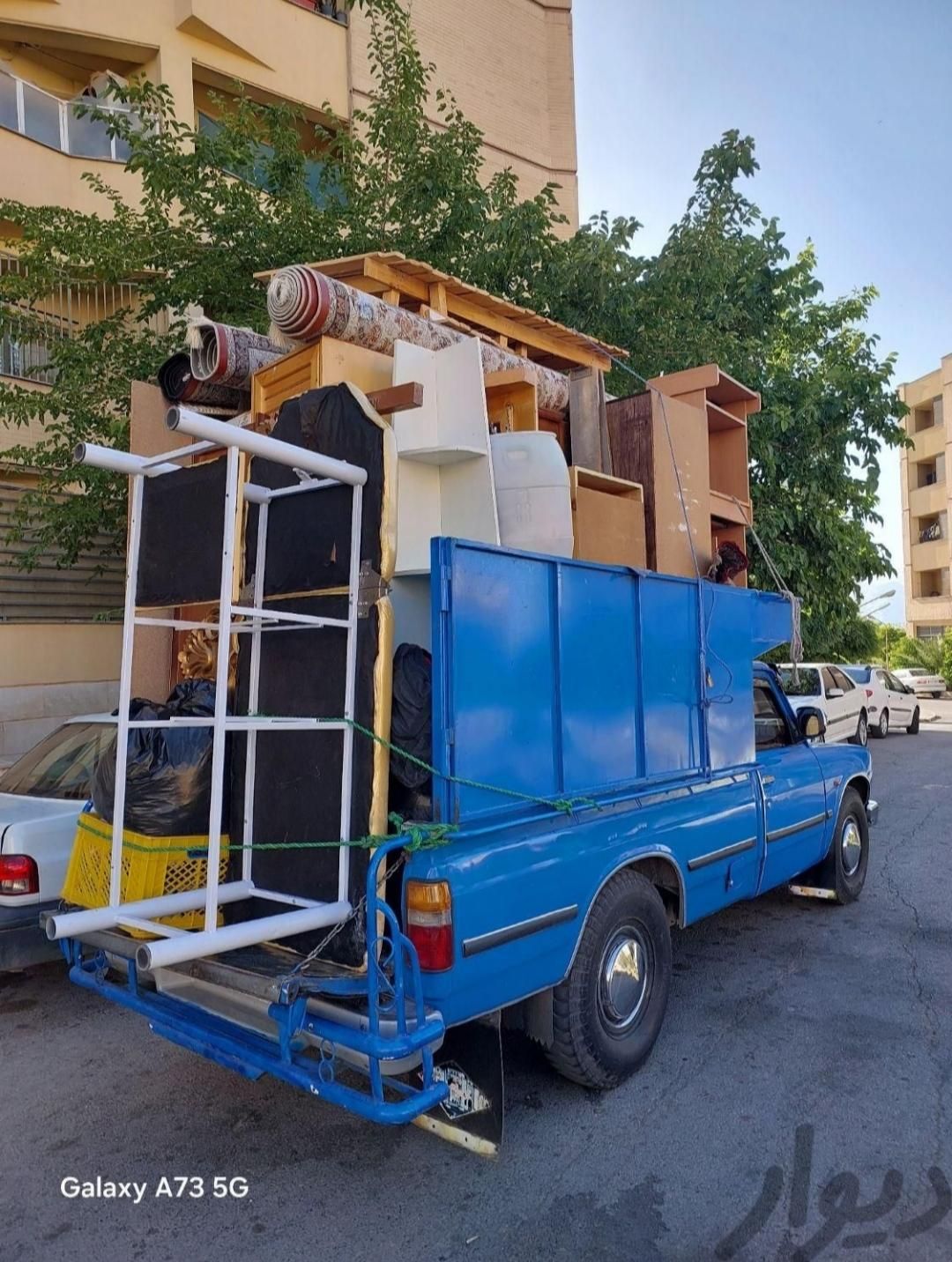 حمل بار اثاث منزل وانت و نیسان با بیمه و بارنامه|خدمات حمل و نقل|همدان, |دیوار