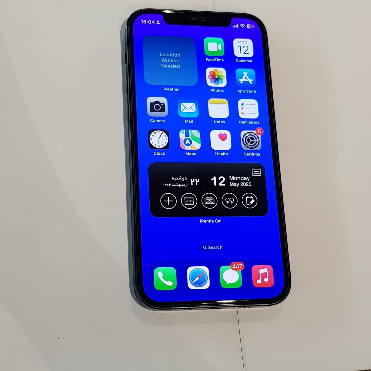 اپل iPhone 12 با حافظهٔ ۶۴ گیگابایت آیفون|موبایل|تهران, سرو آزاد|دیوار