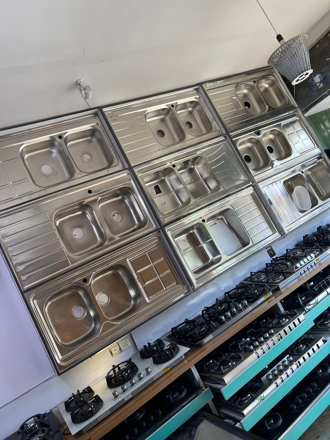 سینک استیل اخوان توکار و روکار (اقساطی)|مصالح و تجهیزات ساختمان|کرج, شاهینویلا|دیوار