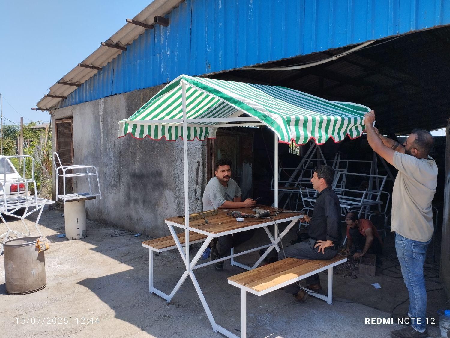 تجهیزات و مبلمان باغی ویلایی|صندلی و نیمکت|تالش, جوکندان|دیوار