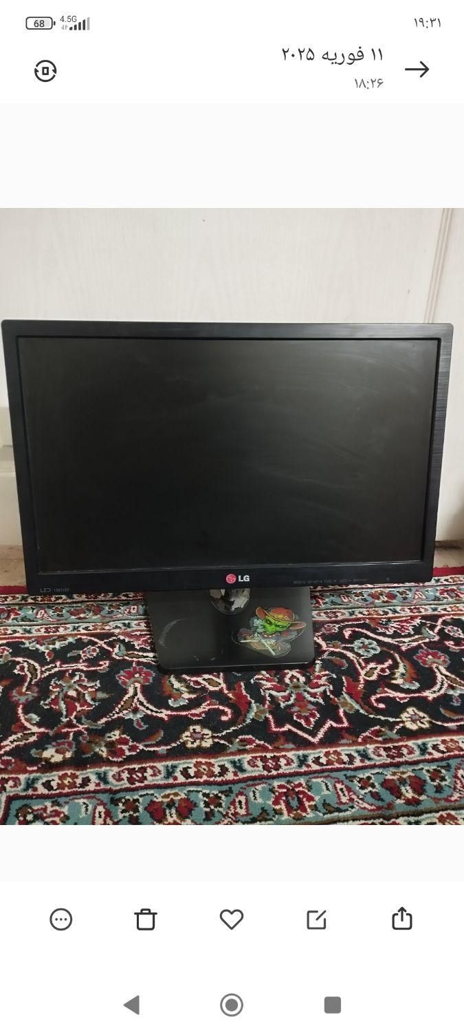 مانیتور کامپیوتر LG سالم و تمیز|قطعات و لوازم جانبی رایانه|تهران, خاوران|دیوار