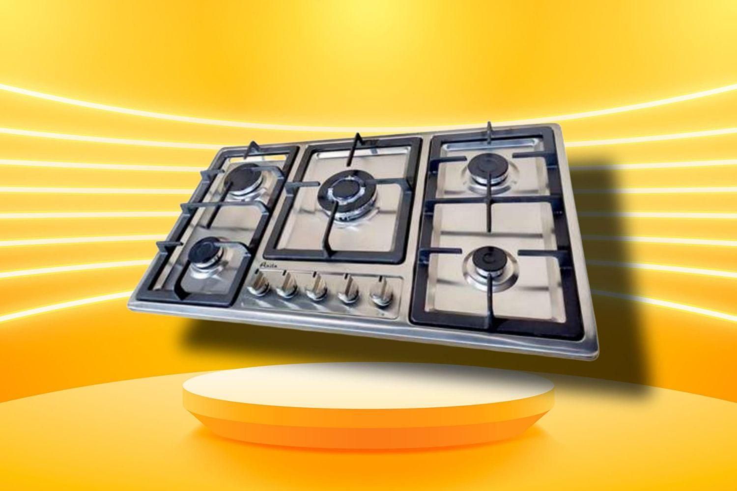 اجاق گاز ۵ شعله طرح بوش|اجاق گاز و لوازم برقی پختوپز|رشت, حمیدیان|دیوار