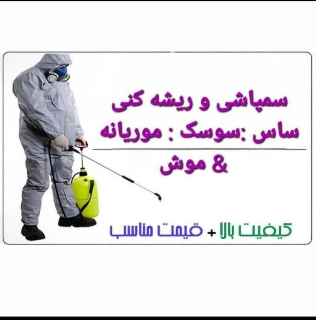 سم پاشی ریشه کنی‌ کامل%100سمپاشی/ انسـجام قــم|خدمات نظافت|قم, پردیسان|دیوار