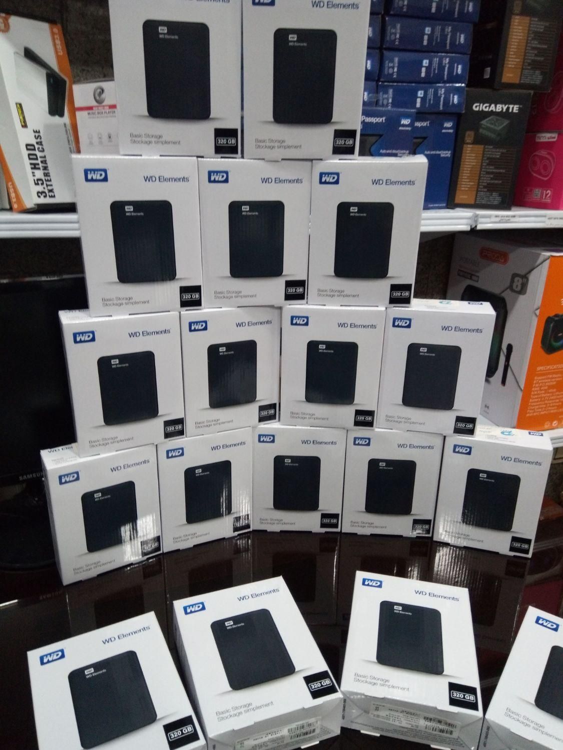 هارد اکسترنال WD elements 1tb|قطعات و لوازم جانبی رایانه|کرج, گلشهر|دیوار