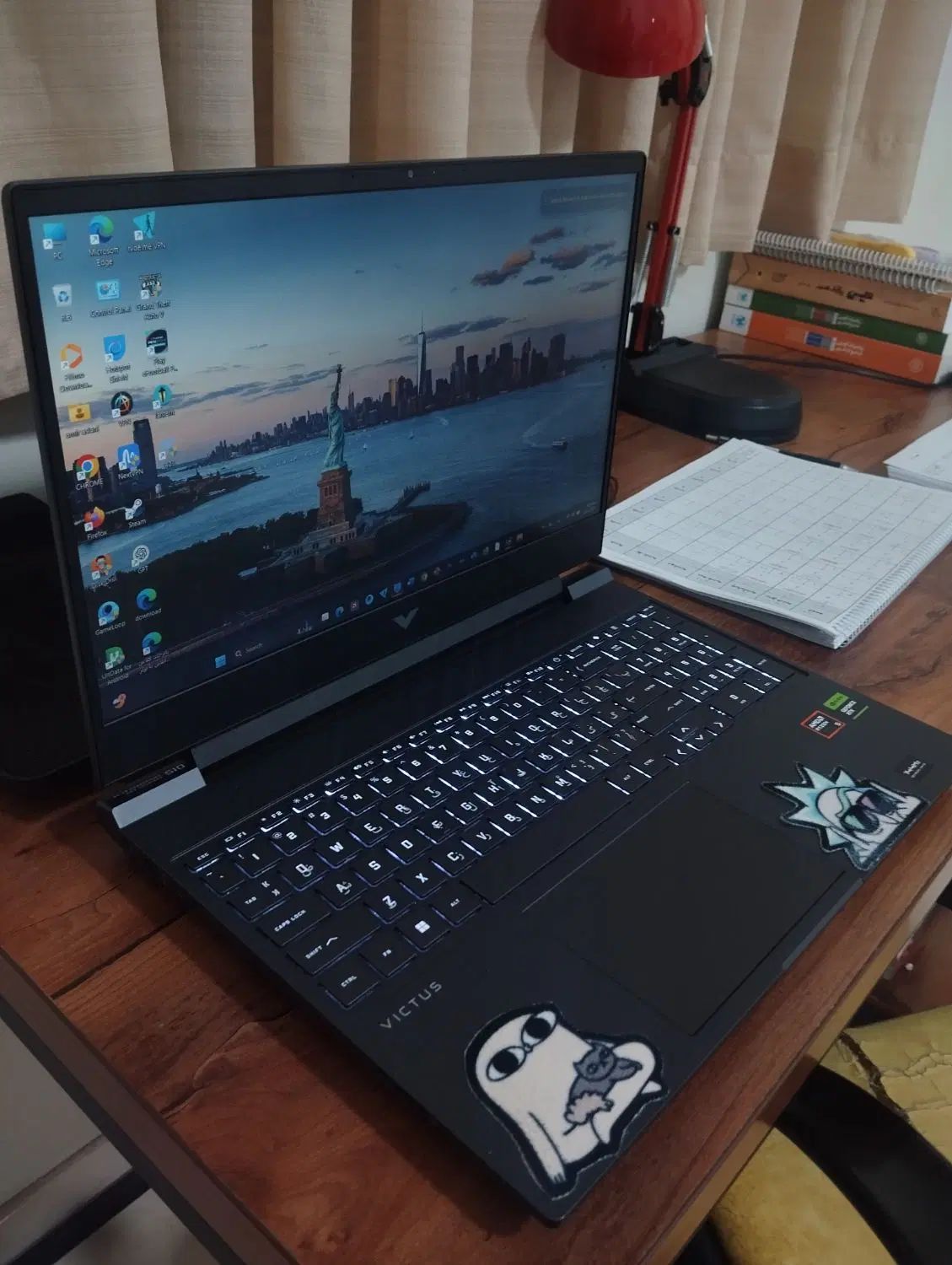 victus GAMING RTX4050 512 لپتاپ گیمینگ|رایانه همراه|کرج, گوهردشت|دیوار