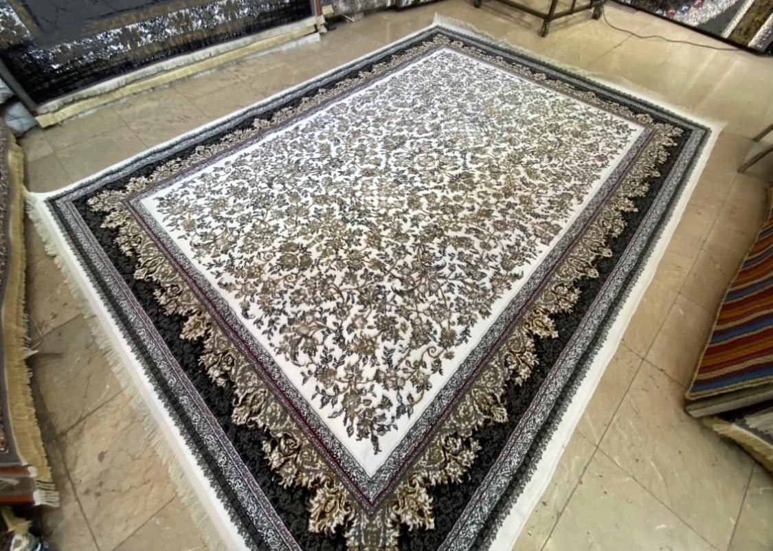 فرش اق قلا سفید تم فیلی ۱۲ متری ۶ متری|فرش|بندر ماهشهر, |دیوار