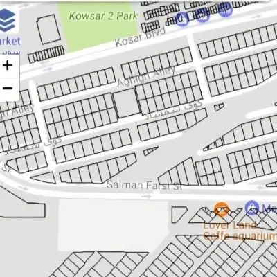 زمین مغازه،تجاری،ملک تجاری شهرک کوثر|فروش زمین و ملک کلنگی|اصفهان, شهرک کوثر|دیوار