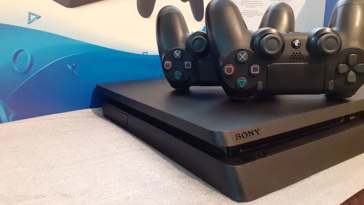 *PS4 SLIM 2216*دودسته فقط ازجعبه بازشده نولازرورقی|کنسول، بازی ویدئویی و آنلاین|تهران, چیتگر جنوبی|دیوار