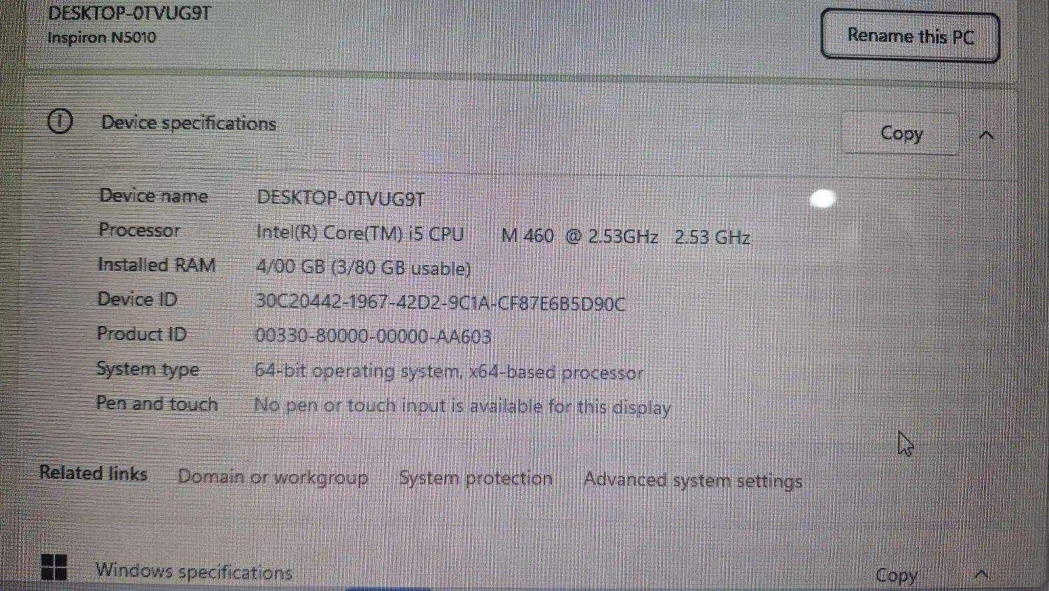 لپ تاپ Dell Inspiron 5010|رایانه همراه|کرج, مطهری|دیوار