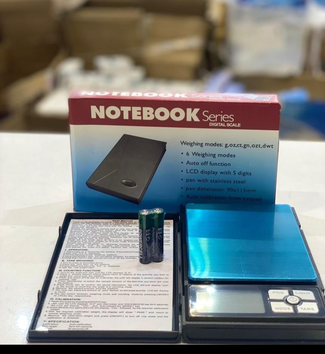 ترازو نوت بوک 500گرم کش یک دهم طلا وزعفران|فروشگاه و مغازه|سنندج, |دیوار