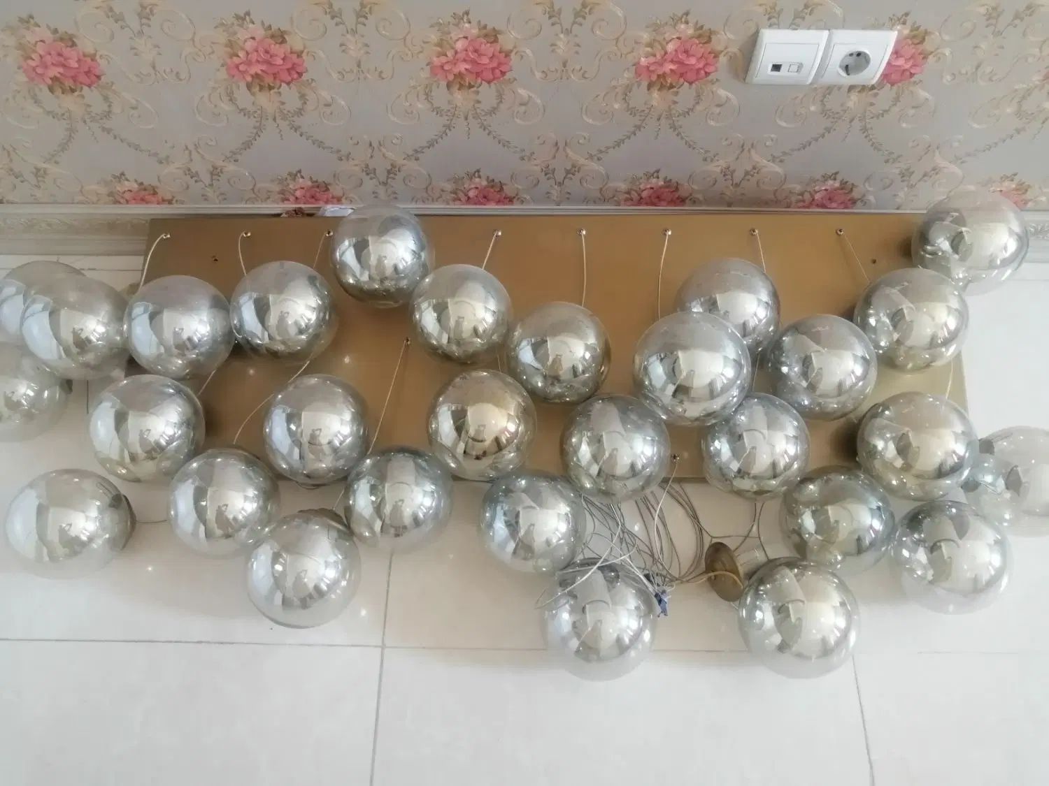 لوستر حبابی|لوستر و چراغ آویز|تهران, شهرک خرازی|دیوار