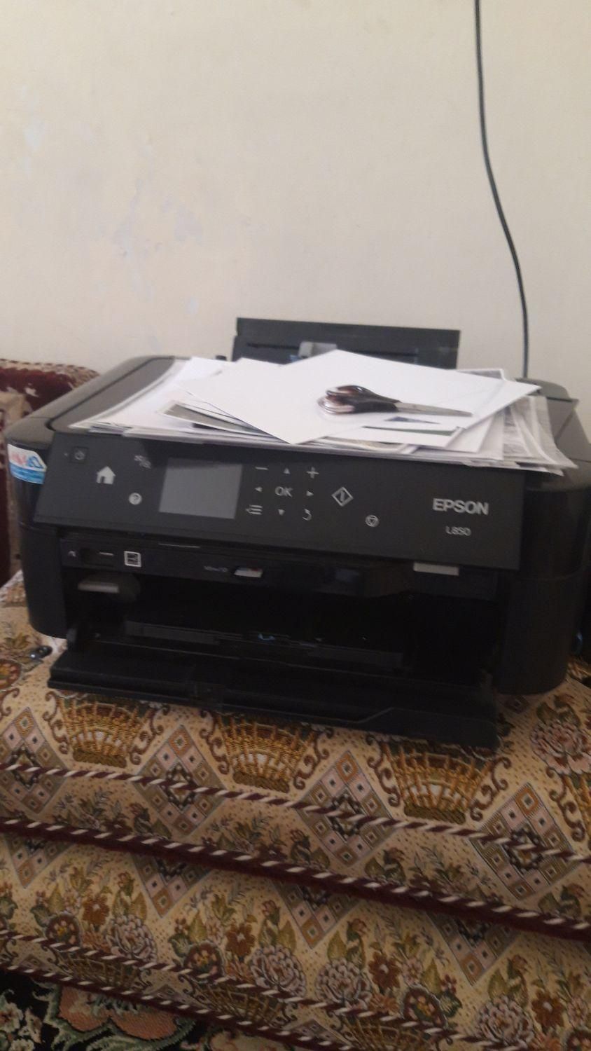 سلام دستگاه چاپگر ۳کاره اپسون ال ۸۵۰|پرینتر، اسکنر، کپی، فکس|سنندج, |دیوار