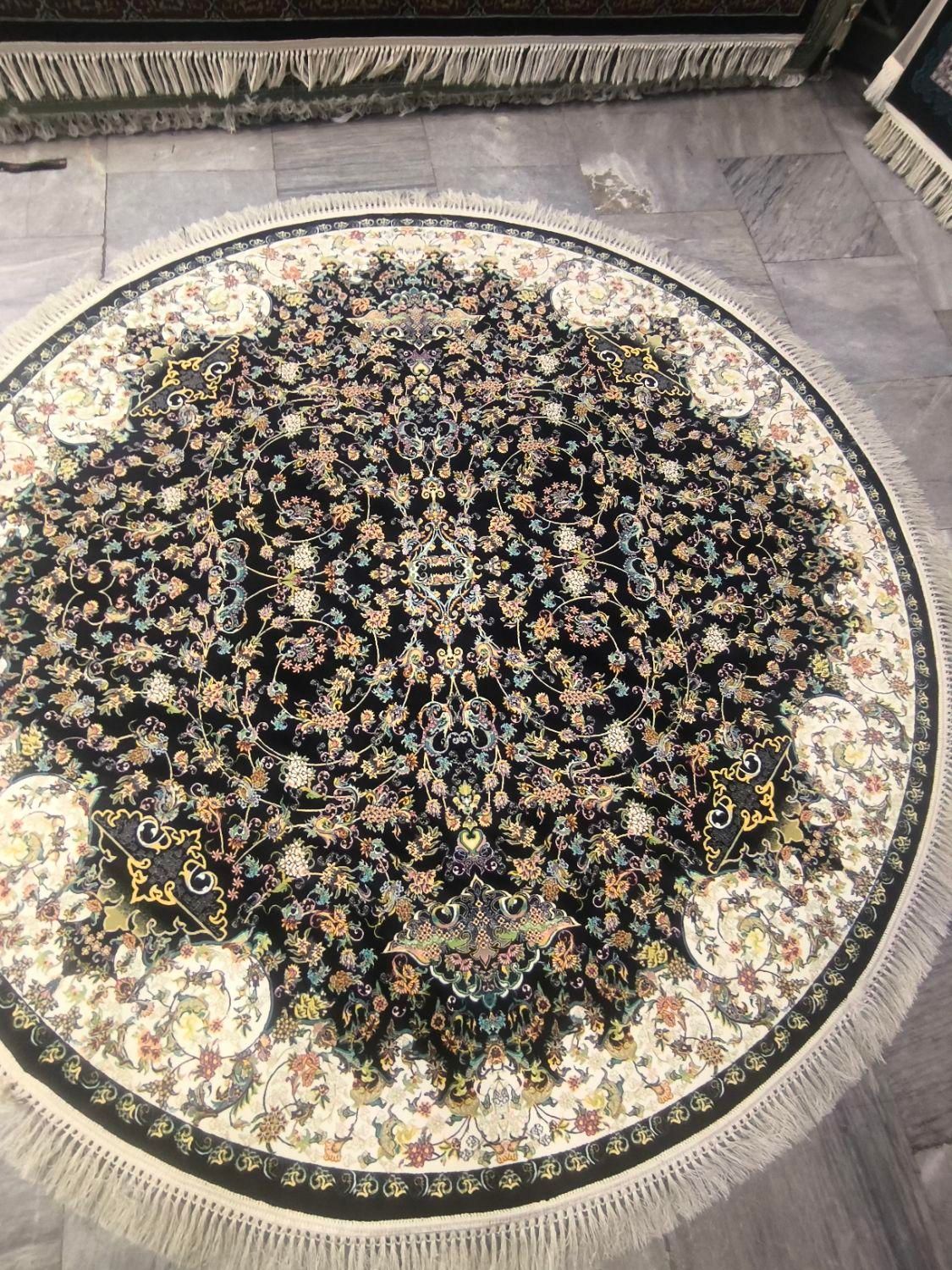 گرد2×2سورمه ای نقشه افسانه1200ش3600تراکم فرش پاریس|فرش|تهران, امام حسین(ع)|دیوار