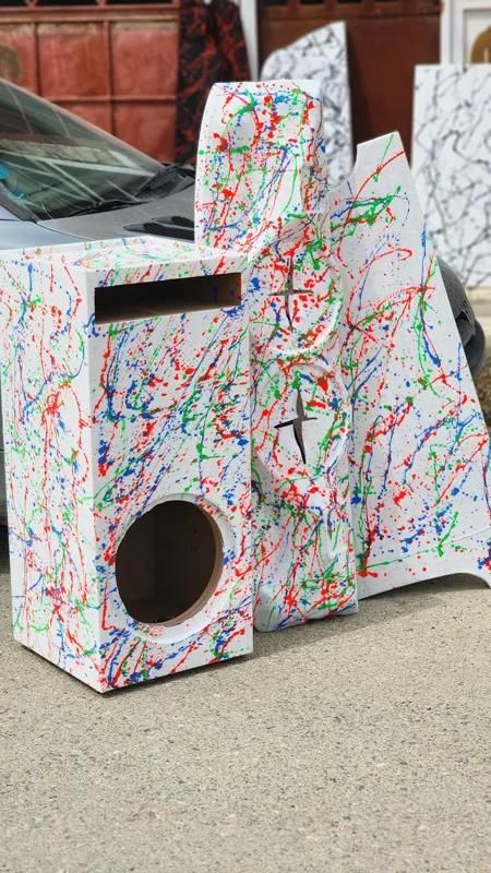 تولید طاقچه سه ۳ بعدی،کیک پنل،باکس ساده و طرح دار|قطعات یدکی و لوازم جانبی|کرج, کیانمهر|دیوار