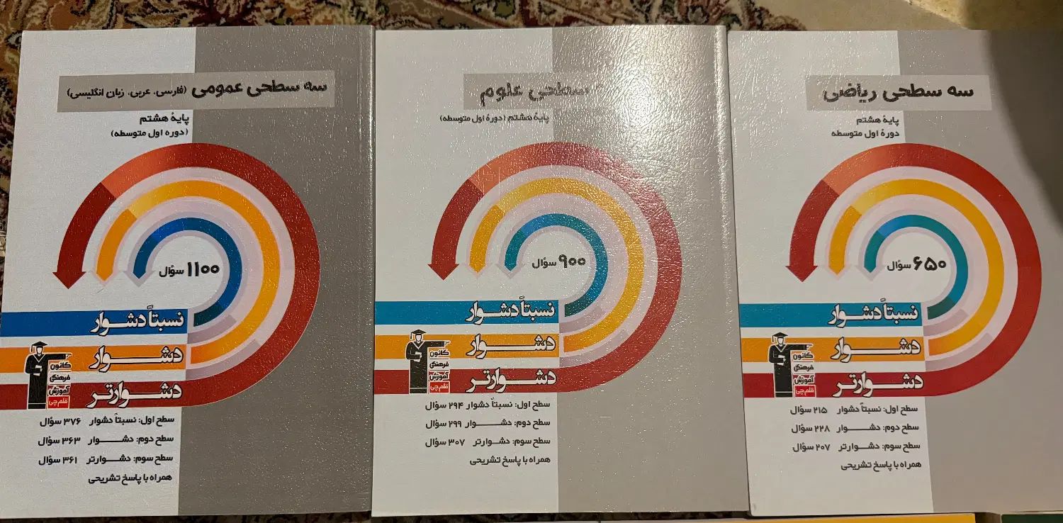 کتاب آموزشی پایه هشتم|کتاب و مجله آموزشی|تهران, بلوار کشاورز|دیوار