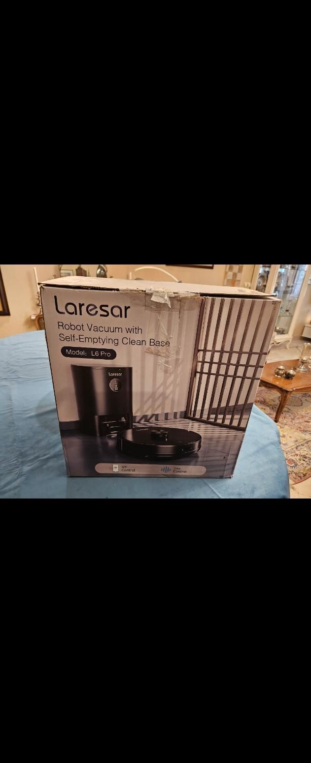 جارو روباتیک جارو شارژی v  robot vacuum LARESAR L6|جاروبرقی، جارو شارژی، بخارشو|تهران, الهیه|دیوار