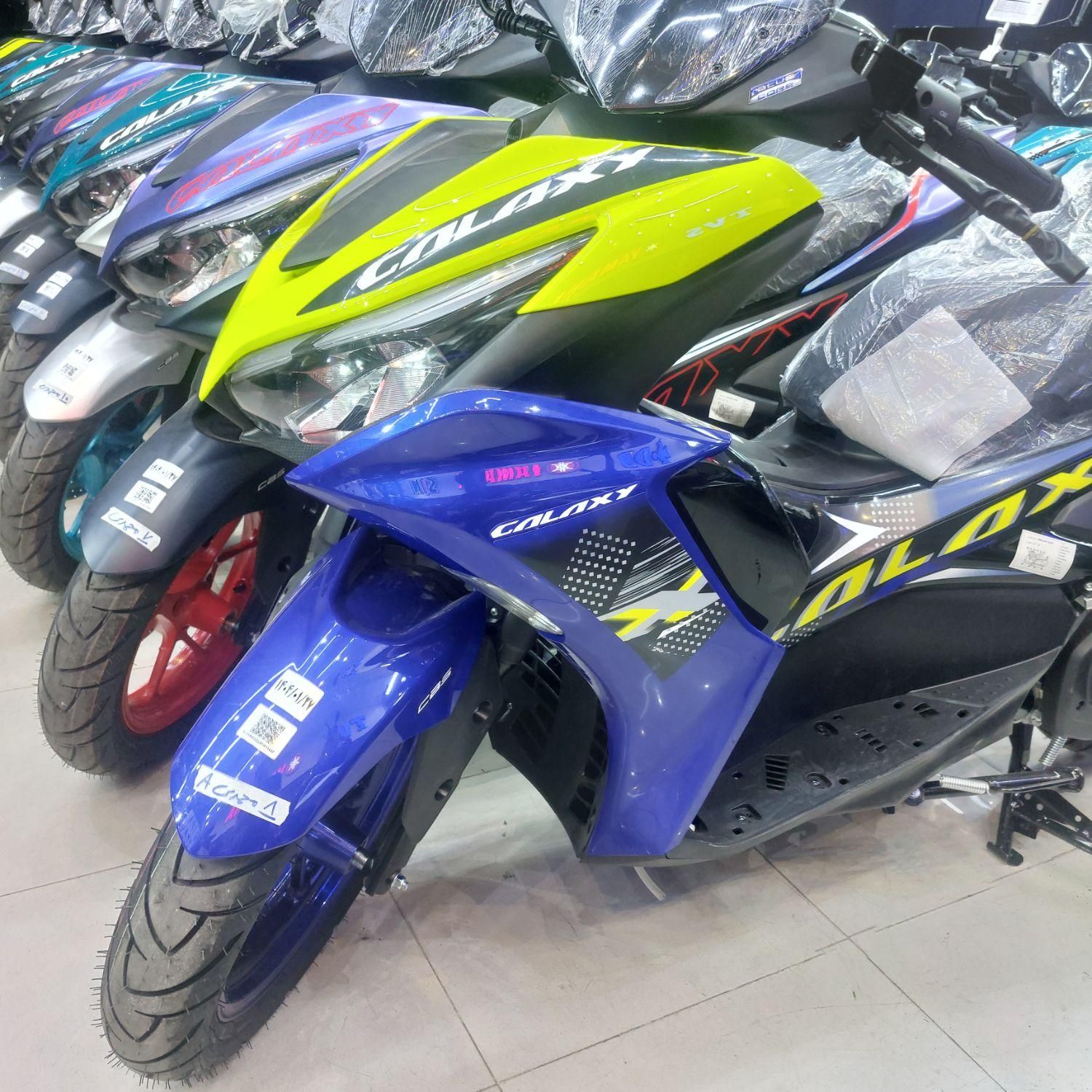 r155 گلکسی طرح ایروکس هوا خنک ۴۰۳ اقساط|موتورسیکلت|تهران, بهار|دیوار