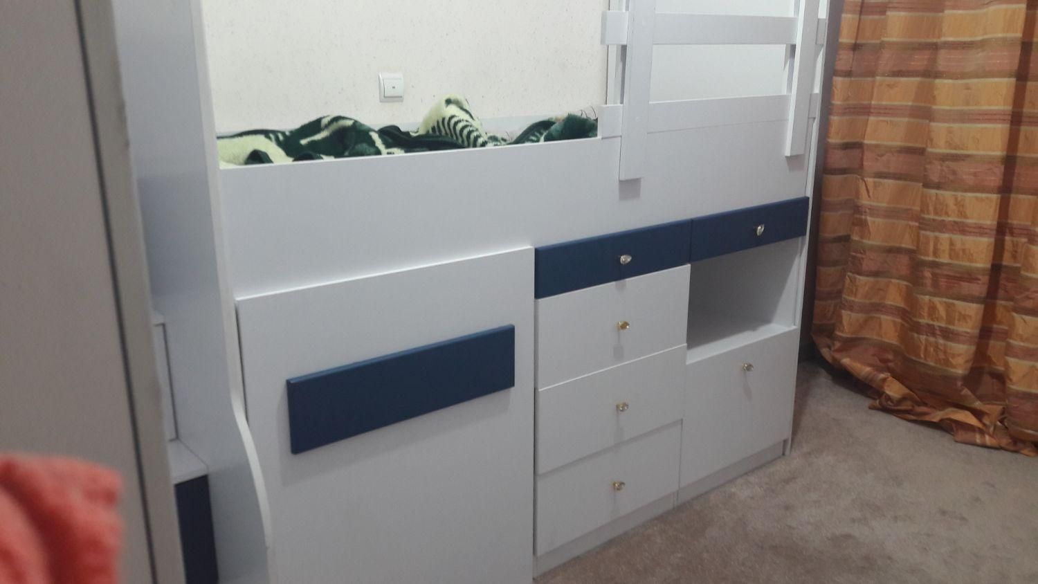 ،سرویس خواب نوجوان کاملا در حد نو|تخت و سرویس خواب|هشتگرد, فاز ۷ مهستان|دیوار