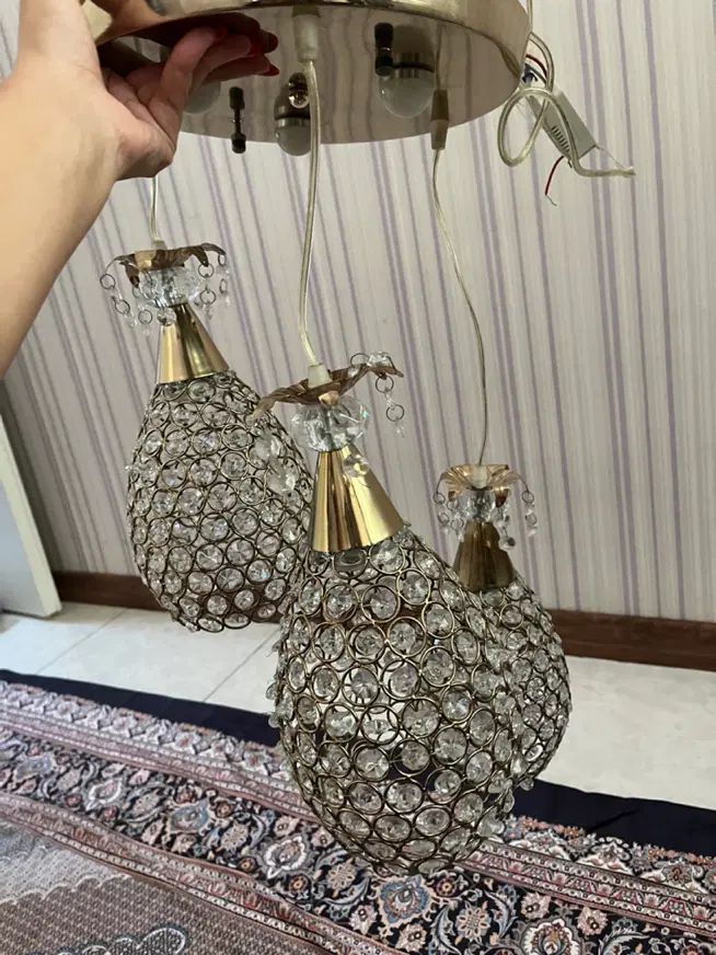 لوستر آشپزخانه|لوستر و چراغ آویز|کرج, فاز ۳ گوهردشت|دیوار