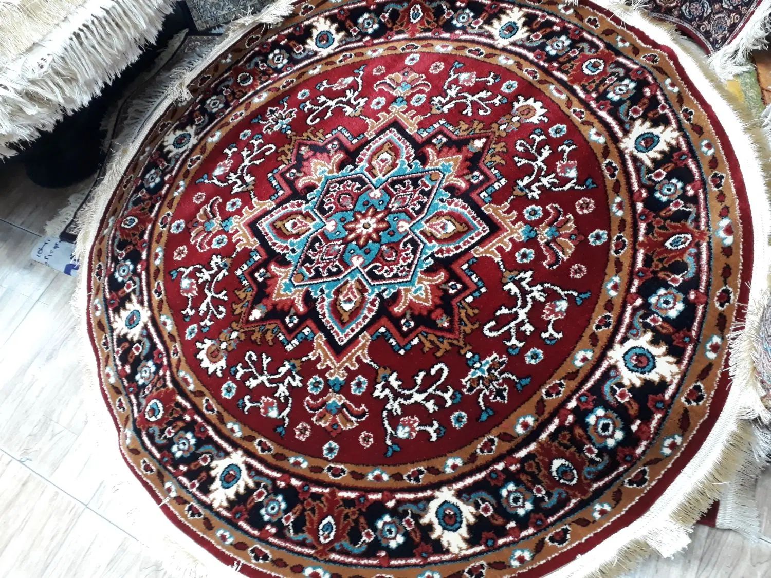 فرش دایره عرض ۱۵۰سانت فرش هریس آشپز خانه|فرش|تبریز, |دیوار
