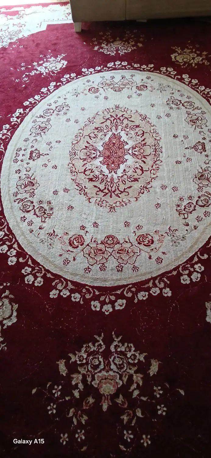 فروش دوعدد فرش ۱۲ متری زمینه زرشکی وکرمی|فرش|شیراز, کوشک میدان|دیوار