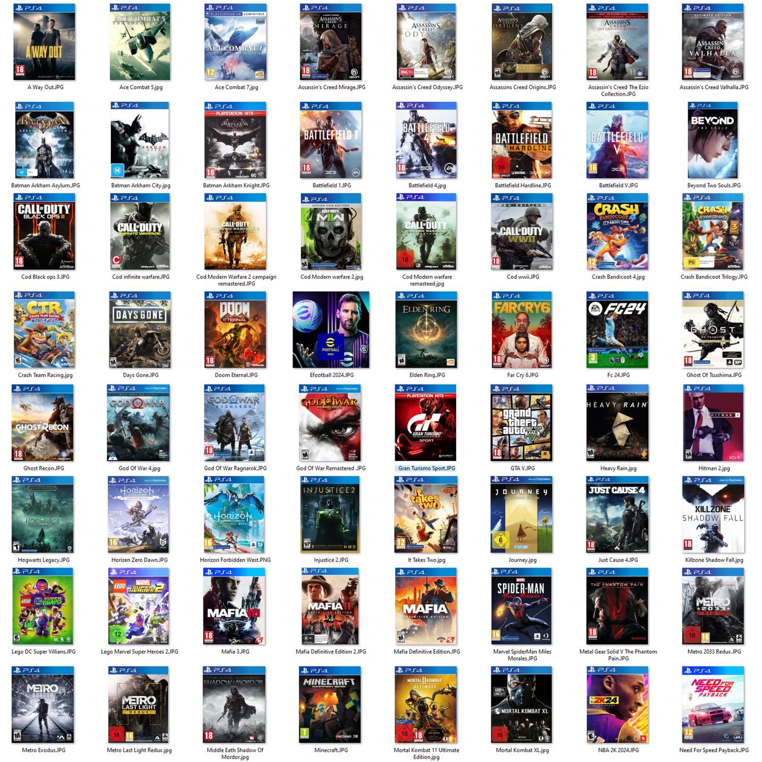 ۱۰۰ بازی یکجا برای PS4 در یک اکانت مشتری و همکار|کنسول، بازی ویدئویی و آنلاین|مشهد, اقبال|دیوار
