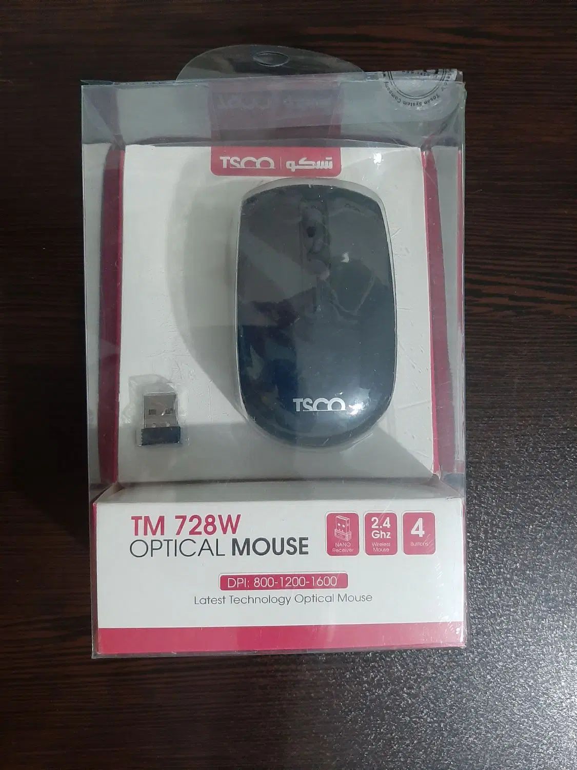 ماوس بیسیم تسکو مدل TM 728W بسیار نو و تمیز|قطعات و لوازم جانبی رایانه|تهران, هاشم‌آباد|دیوار