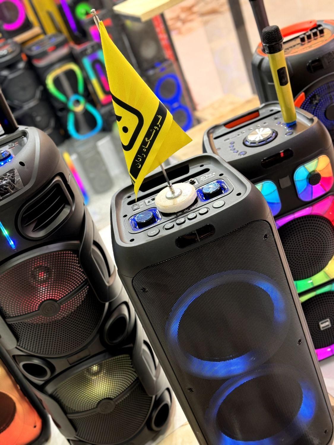 اسپیکر بلوتوثی باند خانگی پرتابل فول آکبند+گارانتی|سیستم صوتی خانگی|کرج, گوهردشت|دیوار