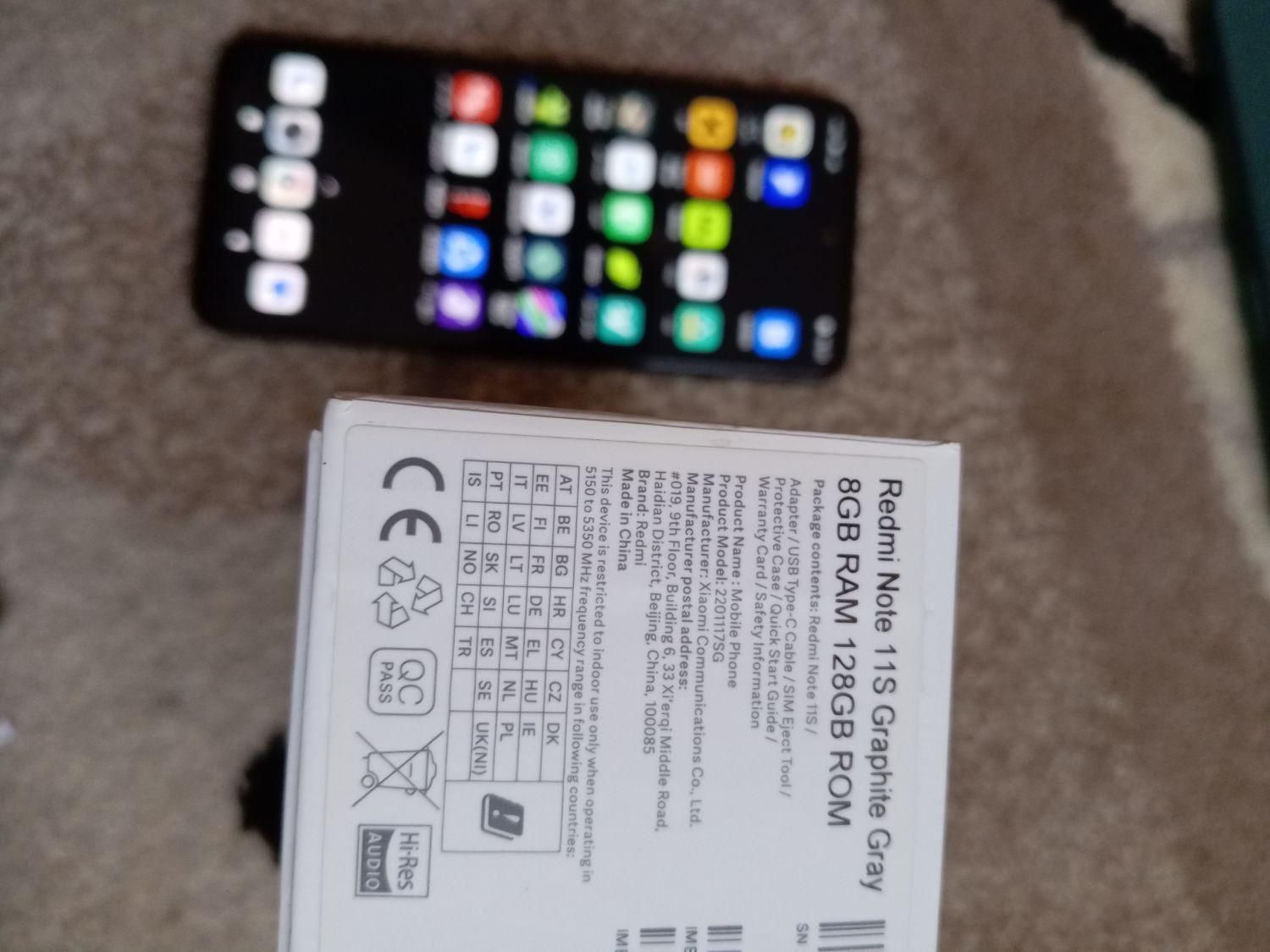شیائومی Redmi Note 11S با حافظهٔ ۱۲۸ گیگابایت|موبایل|اصفهان, خلجا|دیوار