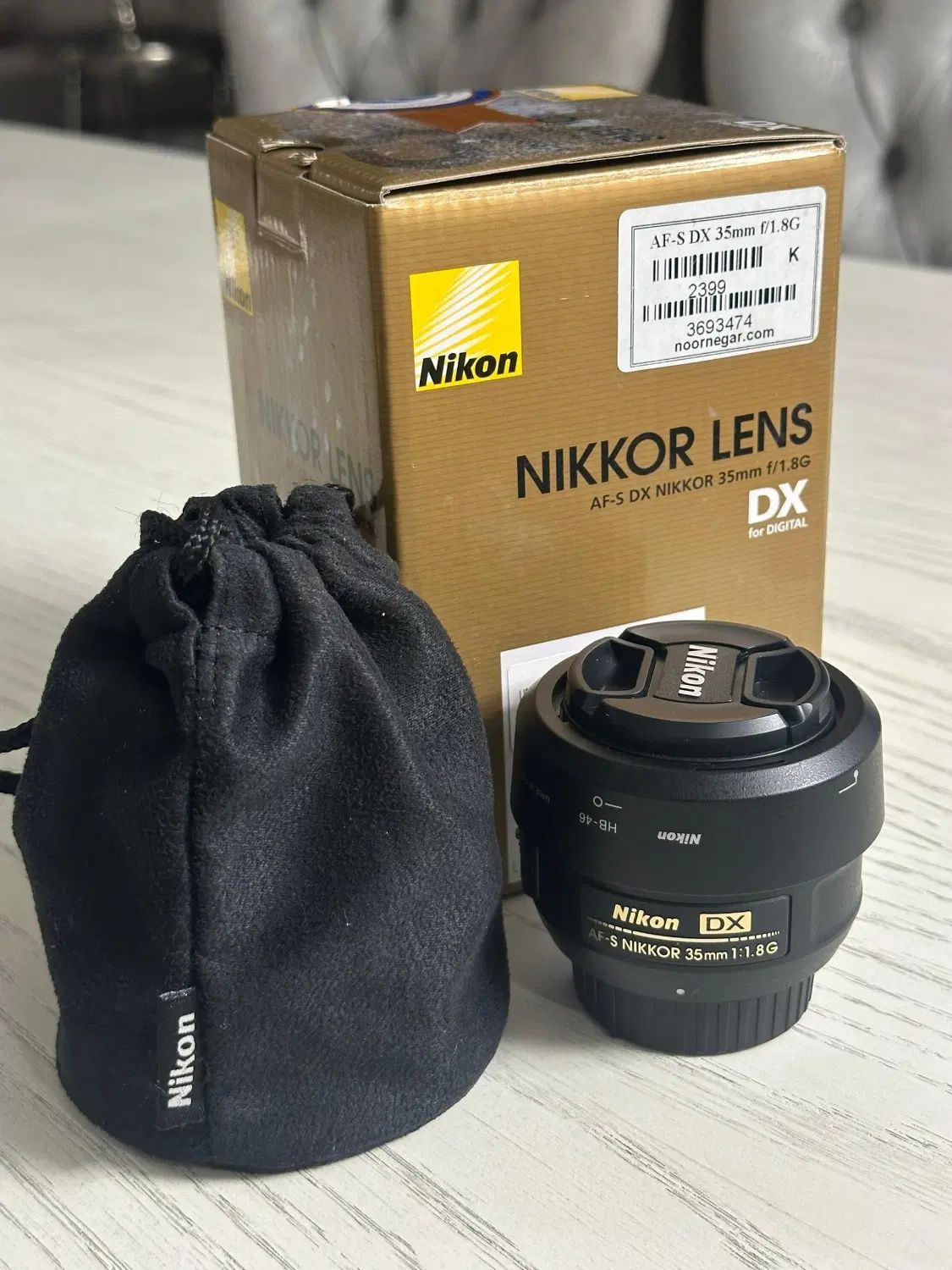 لنز نیکون Nikon AF-S DX NIKKOR 35mm f/1.8G|دوربین عکاسی و فیلم‌برداری|تهران, تجریش|دیوار