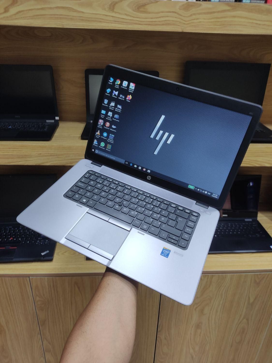 لپتاپHp 850g1 i5اسلیم رم۸/هارد256ssd/پرقدرت|رایانه همراه|تهران, استخر|دیوار