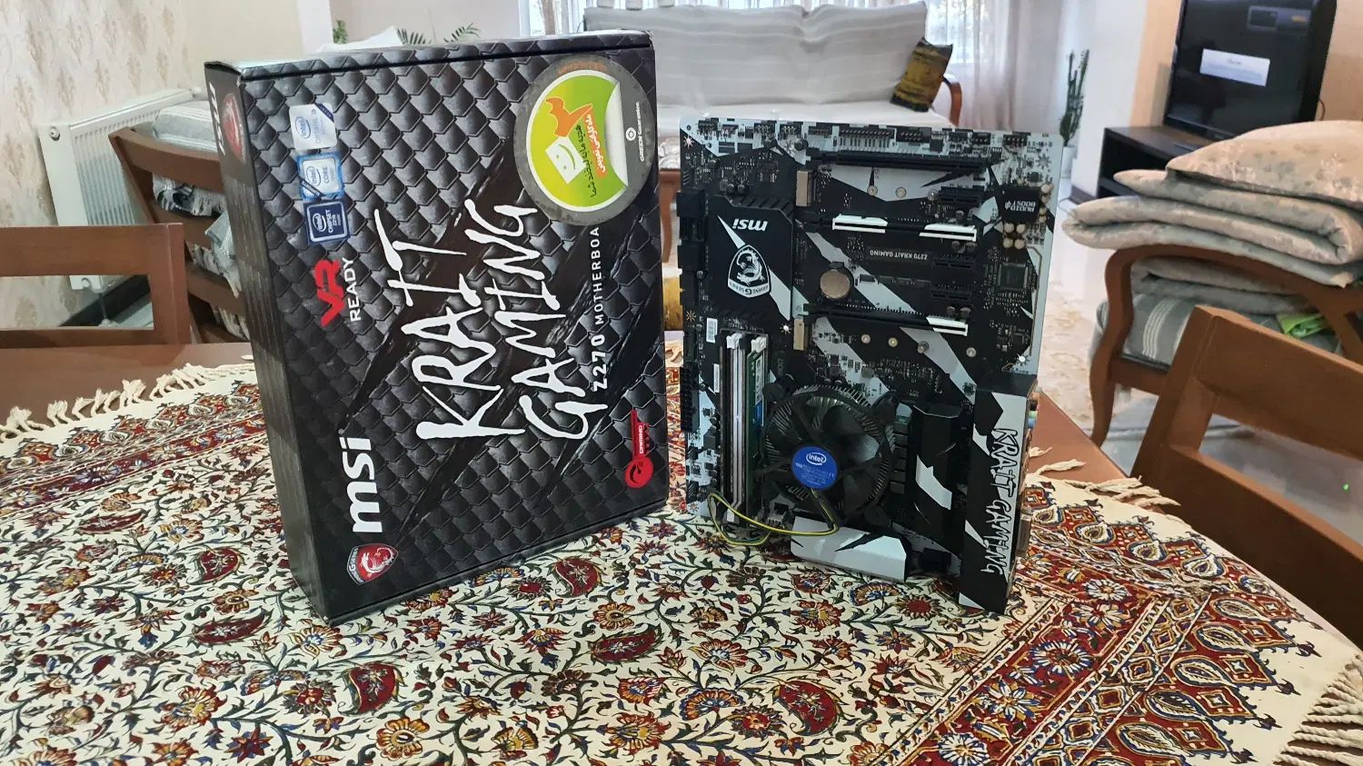 باندل مادربورد Z270 MSI KRAIT GAMING|قطعات و لوازم جانبی رایانه|تهران, المهدی|دیوار