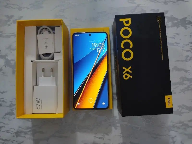 گوشی شیائومی Poco X6 5G درحدنو حافظهٔ 256 رام 12|موبایل|تهران, کیانشهر|دیوار
