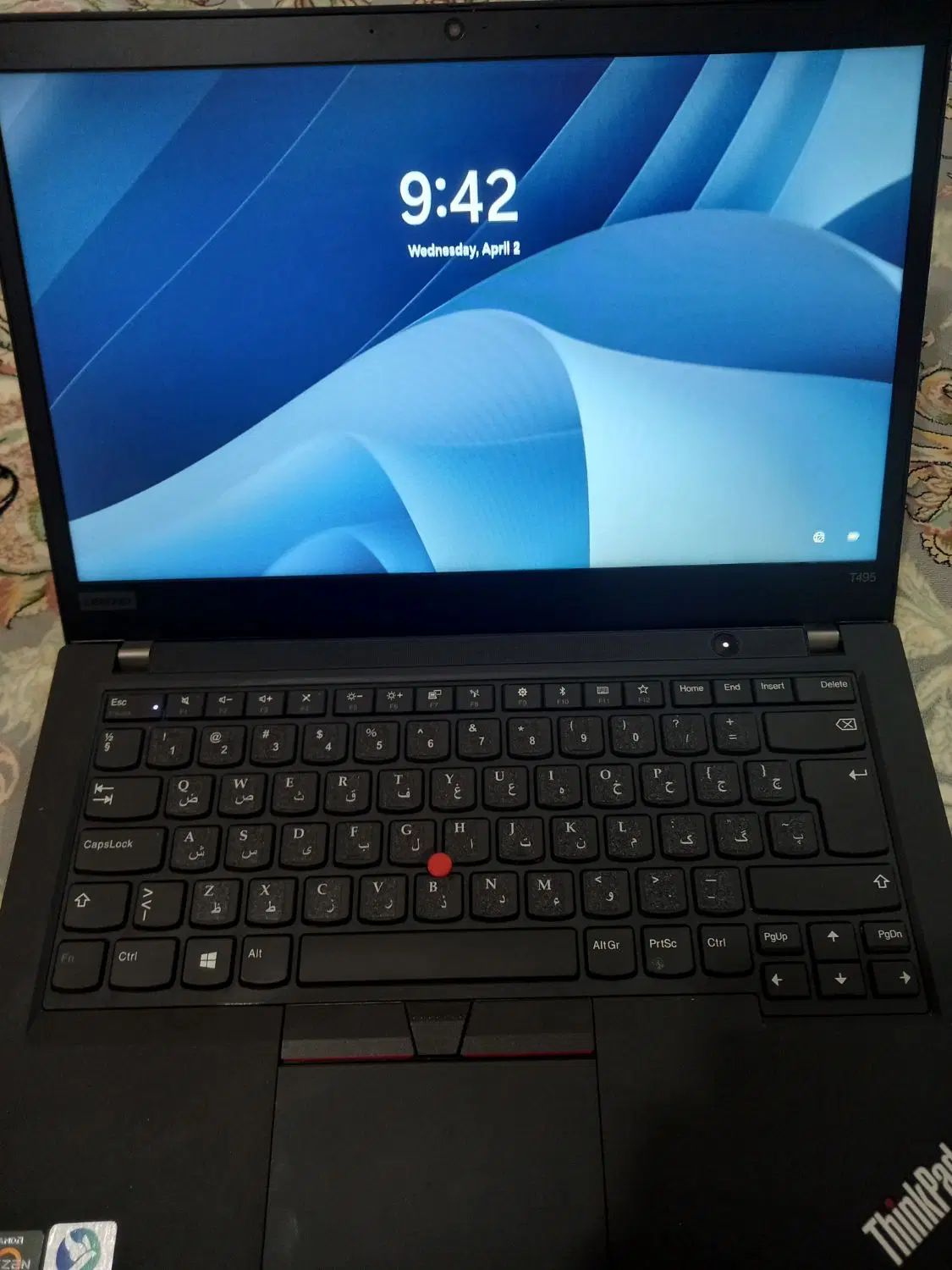 لپ تاپ tink pad t495|رایانه همراه|مشهد, امامیه (شهرک غرب)|دیوار