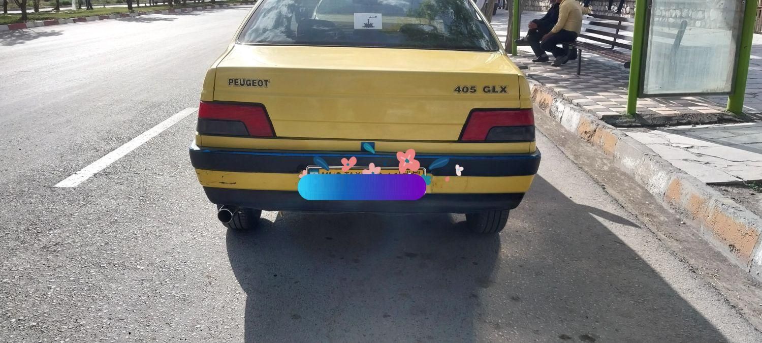 پژو 405 GLX - دوگانه سوز CNG، مدل ۱۳۹۰|خودرو سواری و وانت|قروه, |دیوار