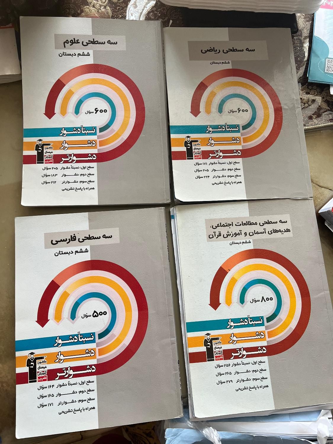 کتاب کارششم  قلم چی امادگی برای ازمون تیز هوشان|کتاب و مجله آموزشی|تهران, تهرانپارس غربی|دیوار