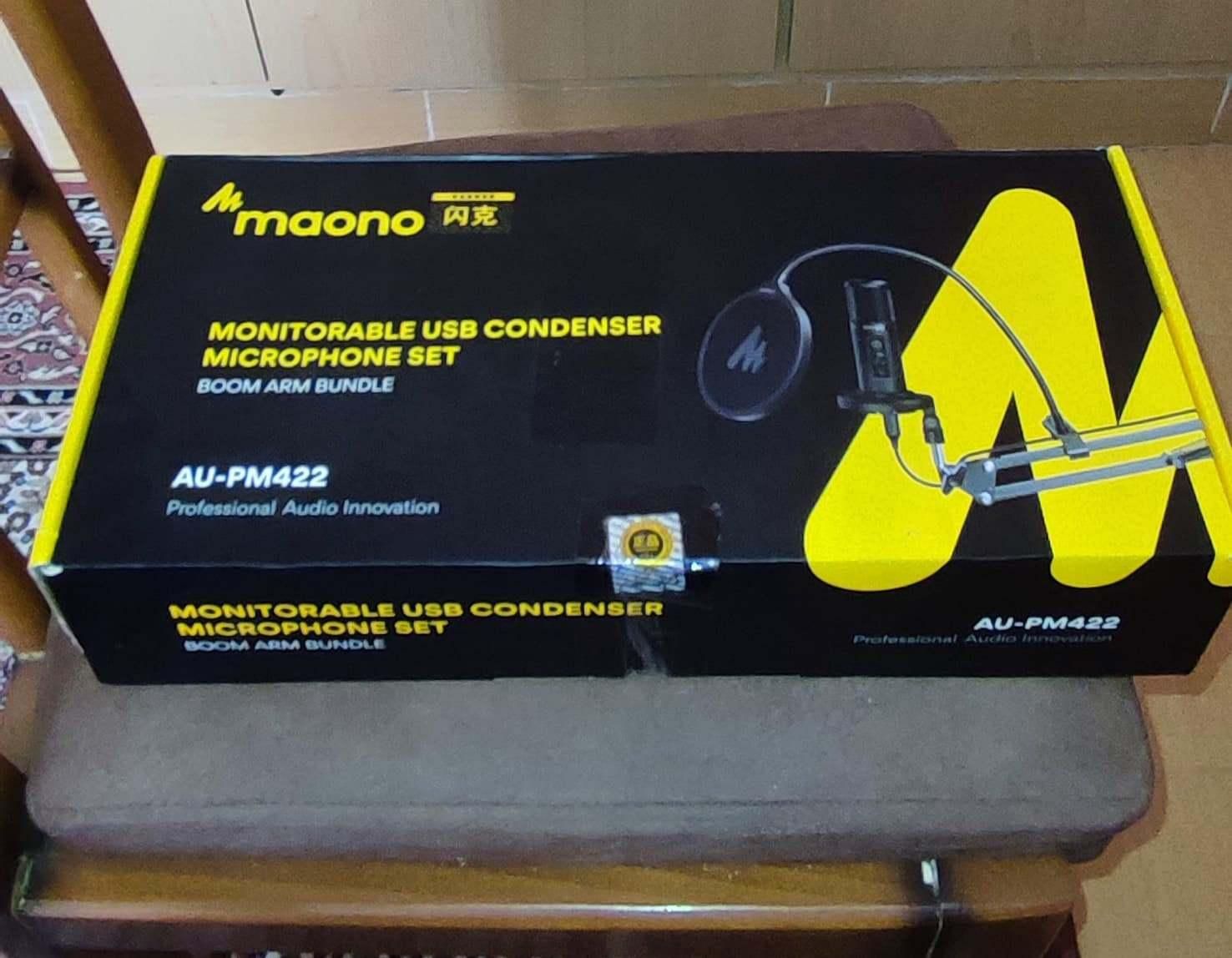 میکروفن کندانسر مائونو مدل AU-PM422|آلات موسیقی|رشت, چله خانه|دیوار