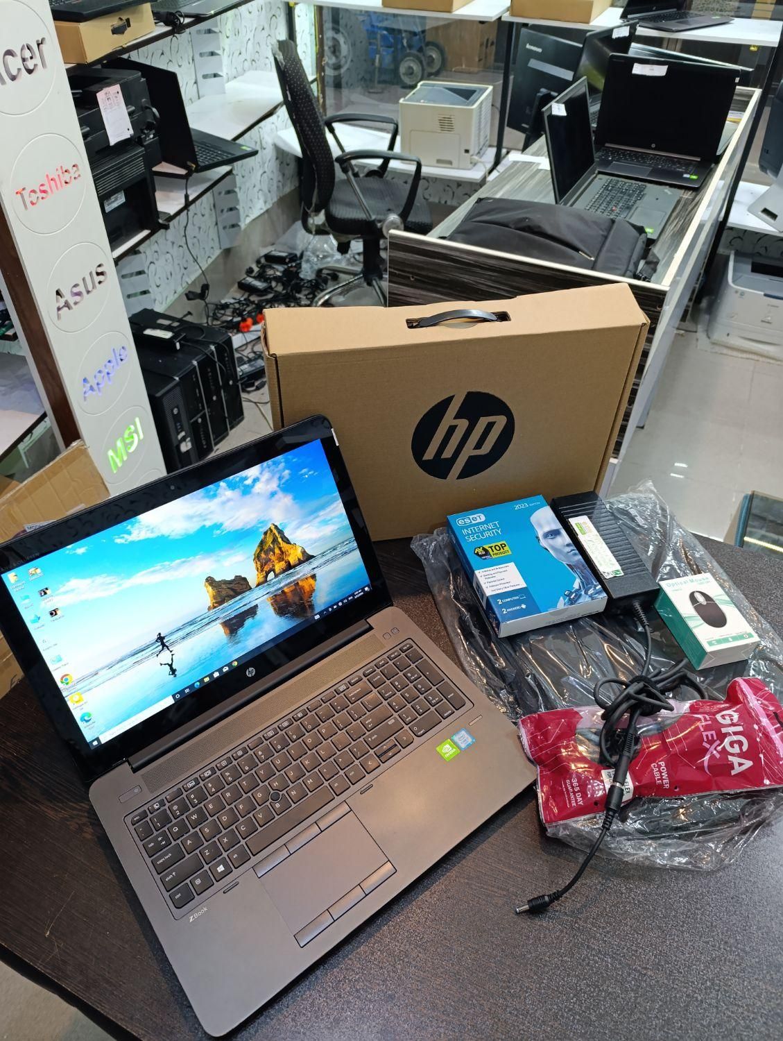 لپتاپhpگیمینگ تاچ  گرافیک4باقلم نوری i7نسل۸|رایانه همراه|شهرکرد, |دیوار